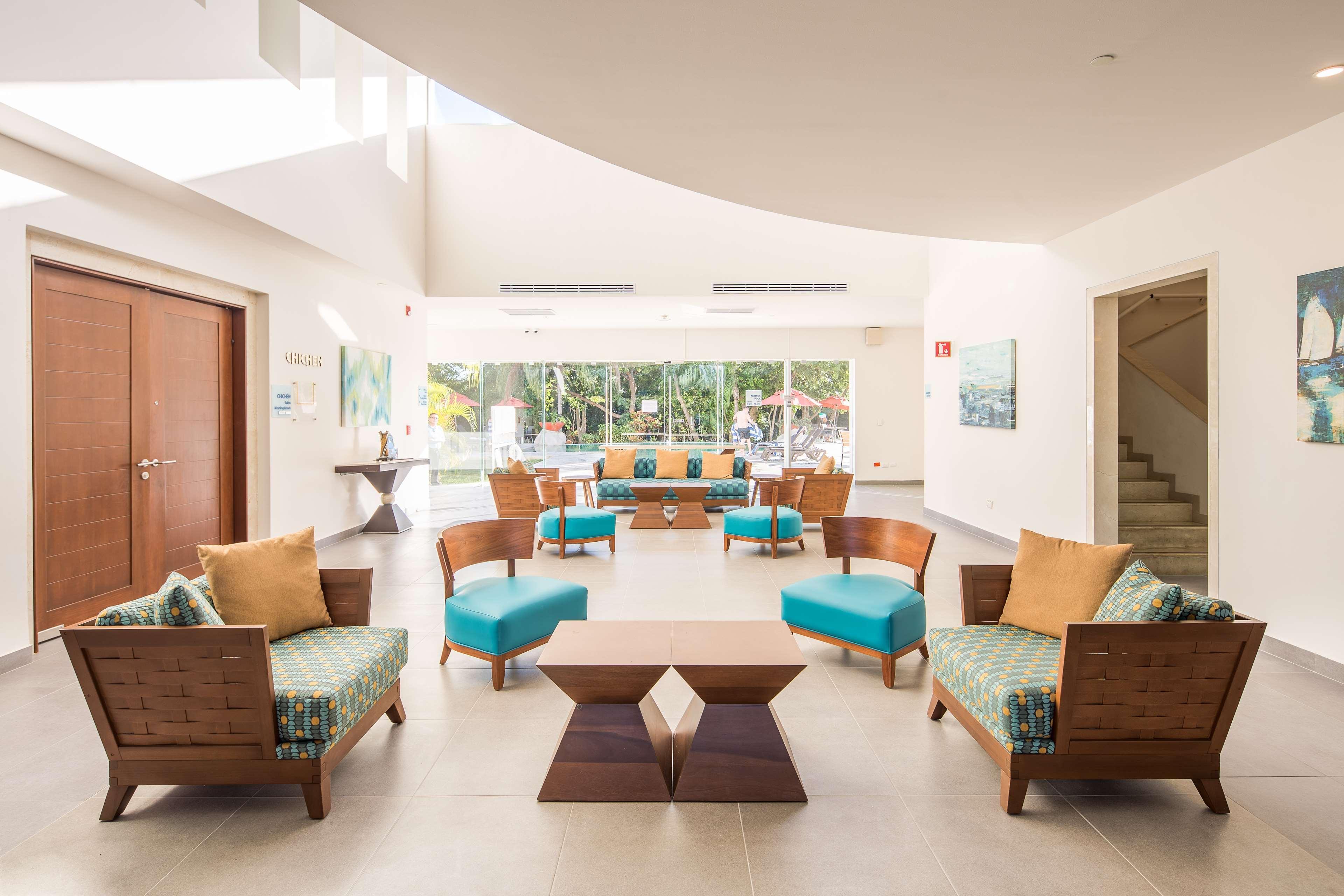 Wyndham Garden Playa Del Carmen Hotell Eksteriør bilde Interior of the hotel